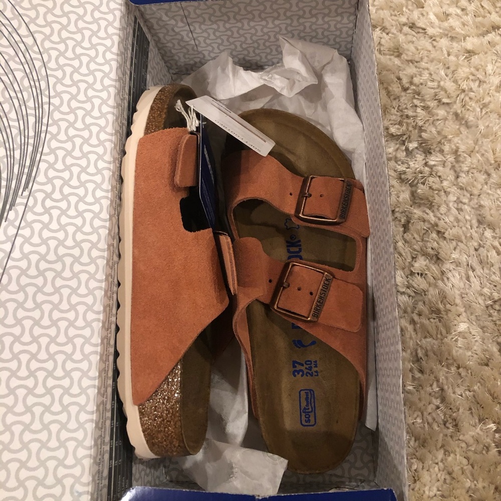 New Birkenstock Arizona Soft Footbed Sandals